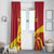 Macedonia Ice Hockey Custom Window Curtain Go Champion - Wonder Print Shop