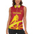 Macedonia Ice Hockey Custom Women Sleeveless Polo Shirt Go Champion - Wonder Print Shop