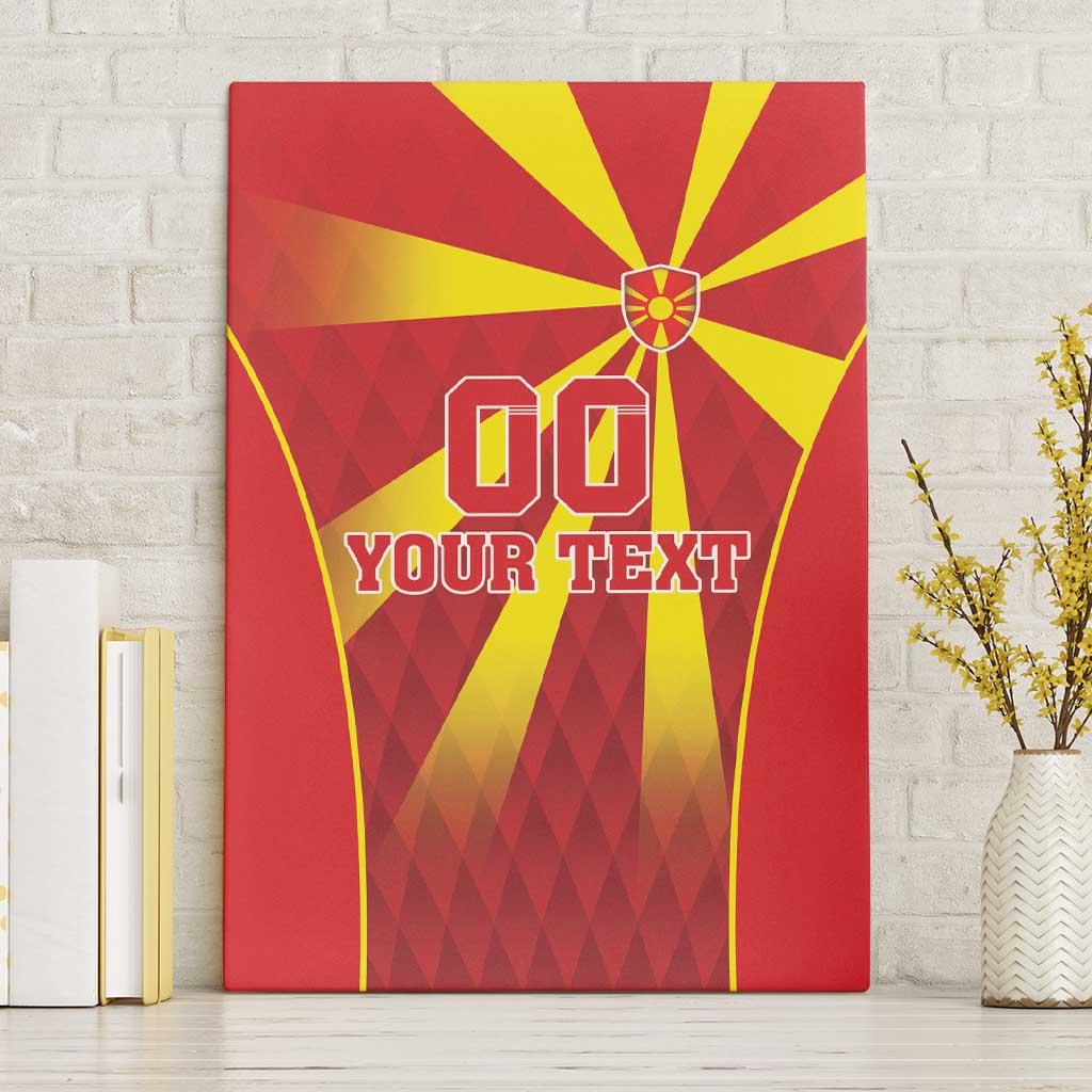 Custom Macedonia Football Canvas Wall Art Come On Lavovi - Wonder Print Shop