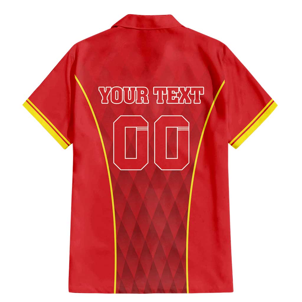 Custom Macedonia Football Family Matching Mermaid Dress and Hawaiian Shirt Come On Lavovi - Wonder Print Shop