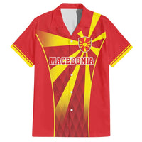 Custom Macedonia Football Family Matching Puletasi and Hawaiian Shirt Come On Lavovi - Wonder Print Shop