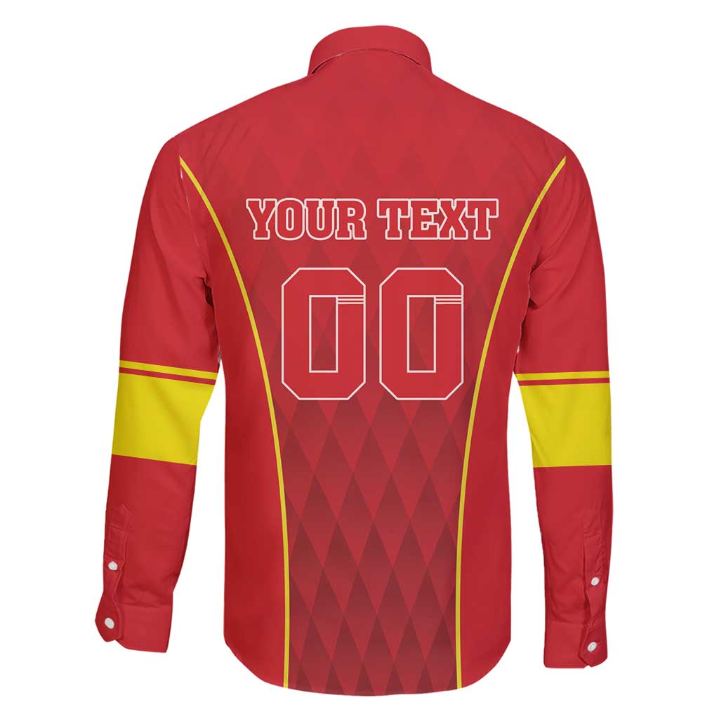 Custom Macedonia Football Family Matching Short Sleeve Bodycon Dress and Hawaiian Shirt Come On Lavovi - Wonder Print Shop