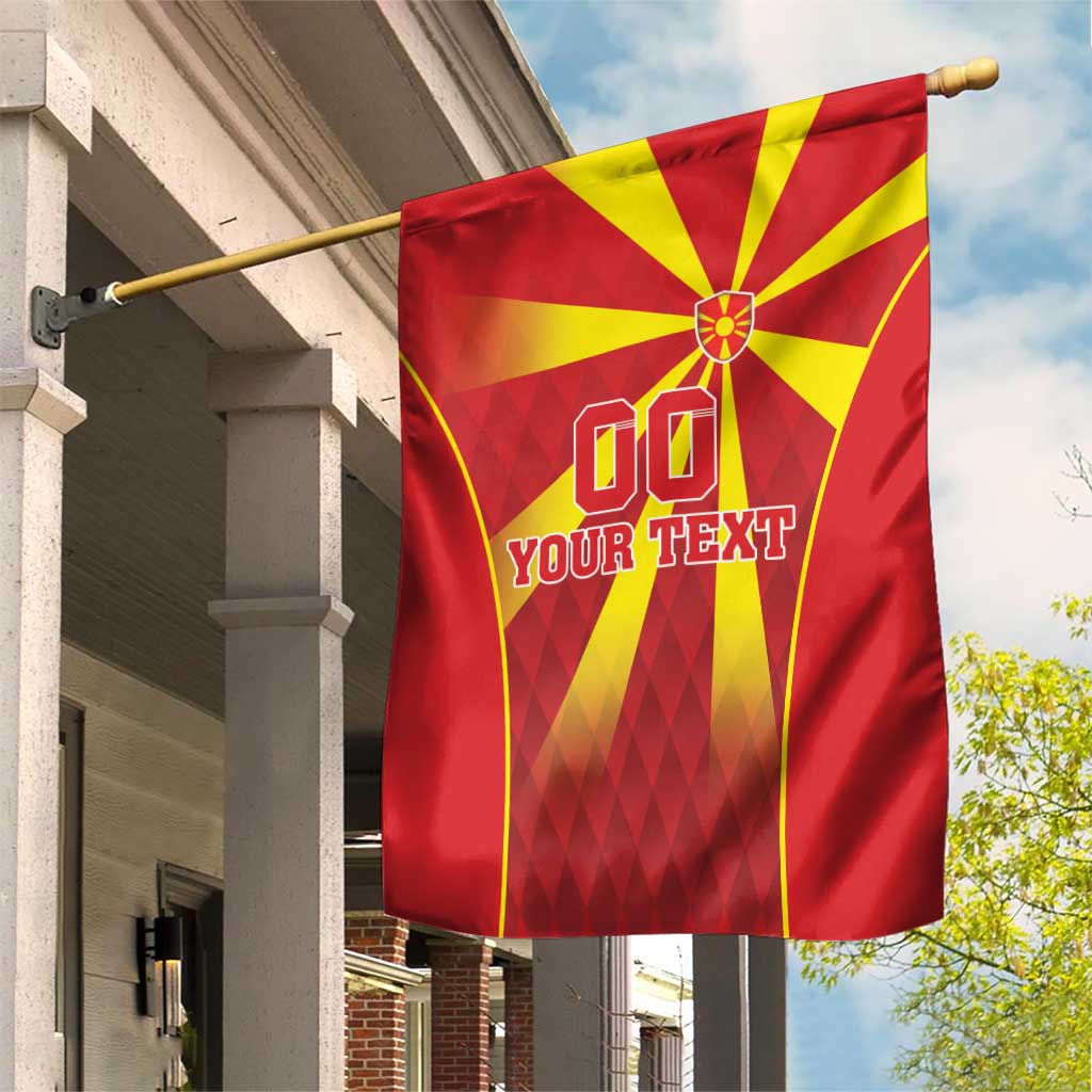 Custom Macedonia Football Garden Flag Come On Lavovi - Wonder Print Shop