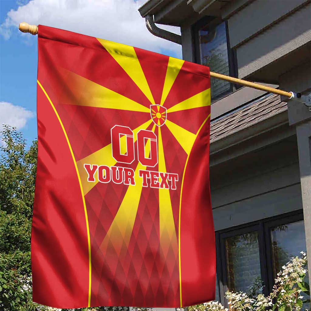 Custom Macedonia Football Garden Flag Come On Lavovi - Wonder Print Shop