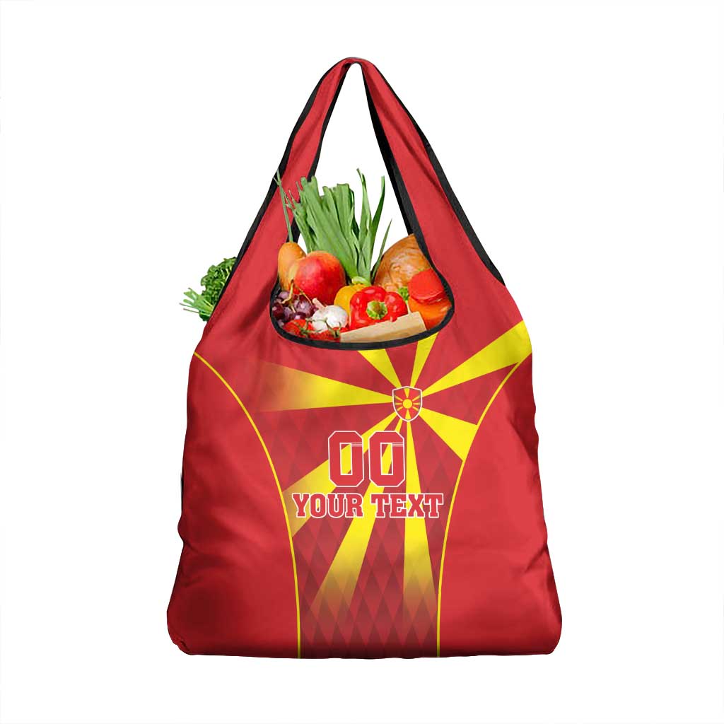 Custom Macedonia Football Grocery Bag Come On Lavovi - Wonder Print Shop