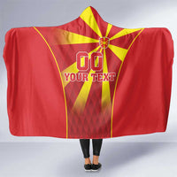 Custom Macedonia Football Hooded Blanket Come On Lavovi - Wonder Print Shop