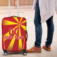 Custom Macedonia Football Luggage Cover Come On Lavovi - Wonder Print Shop