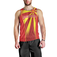 Custom Macedonia Football Men Tank Top Come On Lavovi - Wonder Print Shop