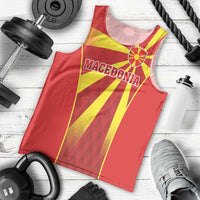 Custom Macedonia Football Men Tank Top Come On Lavovi - Wonder Print Shop