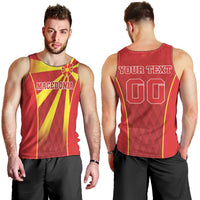 Custom Macedonia Football Men Tank Top Come On Lavovi - Wonder Print Shop