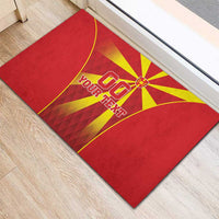 Custom Macedonia Football Rubber Doormat Come On Lavovi - Wonder Print Shop