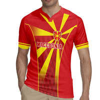 Custom Macedonia Football Rugby Jersey Come On Lavovi - Wonder Print Shop