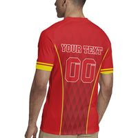Custom Macedonia Football Rugby Jersey Come On Lavovi - Wonder Print Shop