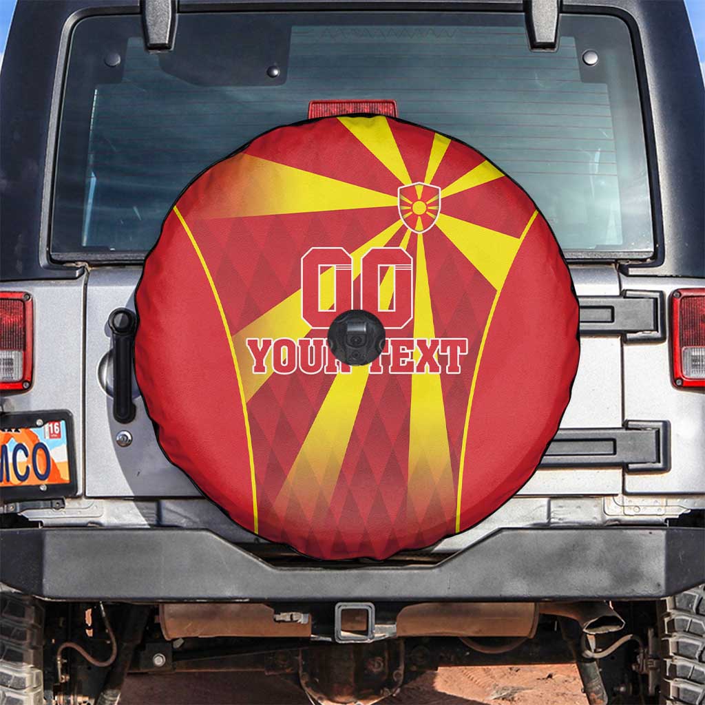 Custom Macedonia Football Spare Tire Cover Come On Lavovi - Wonder Print Shop