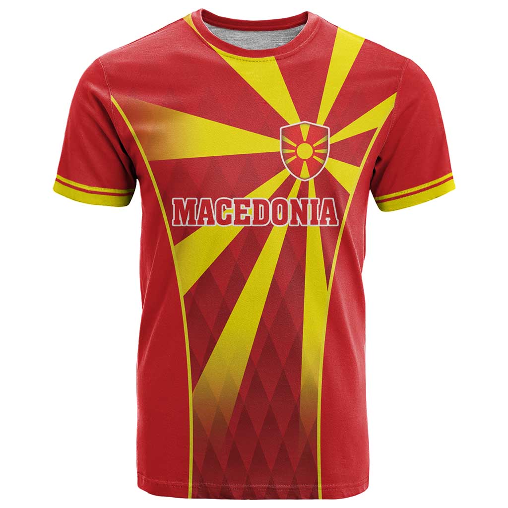 Custom Macedonia Football T Shirt Come On Lavovi - Wonder Print Shop