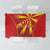 Custom Macedonia Football Tablecloth Come On Lavovi - Wonder Print Shop