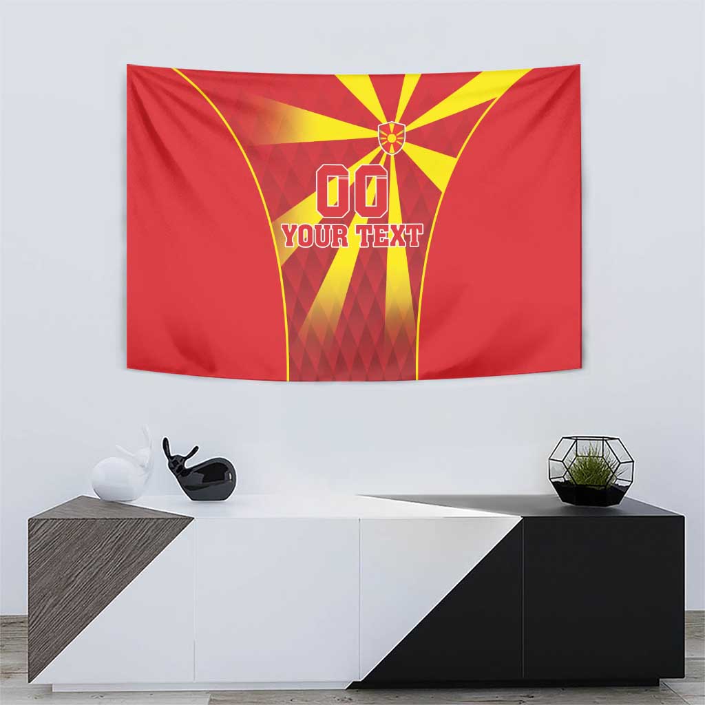 Custom Macedonia Football Tapestry Come On Lavovi - Wonder Print Shop