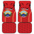 Personalized Macedonia Lion Car Mats National Emblem - Wonder Print Shop