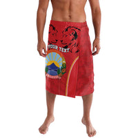 Personalized Macedonia Lion Lavalava National Emblem - Wonder Print Shop