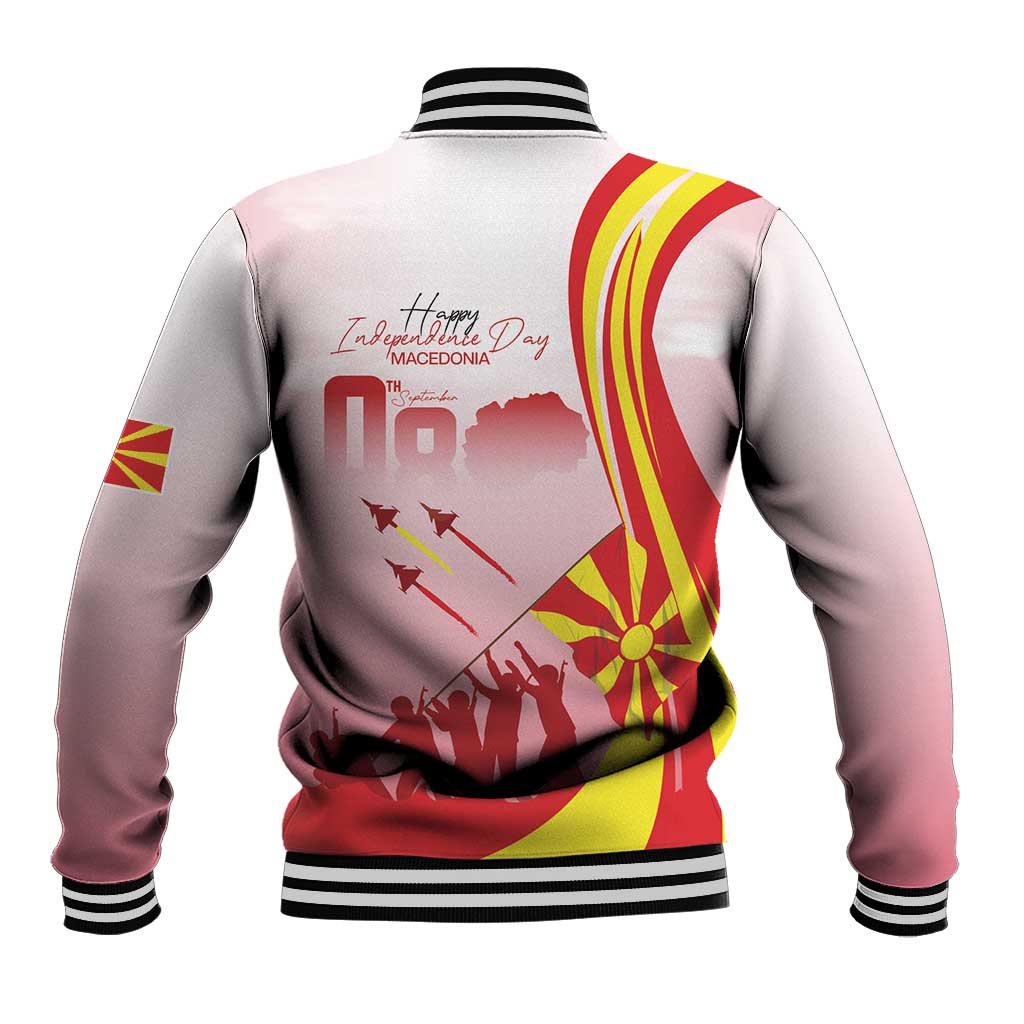 Macedonia Independence Day Baseball Jacket Den na nezavisnosta - Wonder Print Shop