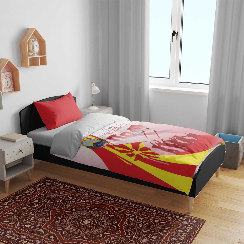 Macedonia Independence Day Bedding Set Den na nezavisnosta - Wonder Print Shop