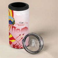 Macedonia Independence Day 4 in 1 Can Cooler Tumbler Den na nezavisnosta - Wonder Print Shop
