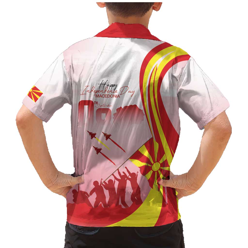 Macedonia Independence Day Family Matching Mermaid Dress and Hawaiian Shirt Den na nezavisnosta - Wonder Print Shop