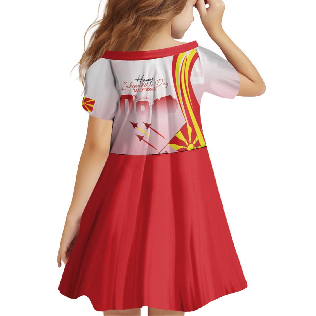 Macedonia Independence Day Family Matching Mermaid Dress and Hawaiian Shirt Den na nezavisnosta - Wonder Print Shop