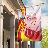 Macedonia Independence Day Garden Flag Den na nezavisnosta - Wonder Print Shop