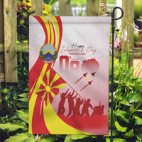 Macedonia Independence Day Garden Flag Den na nezavisnosta - Wonder Print Shop