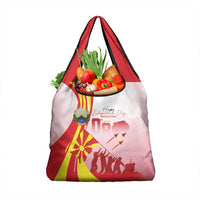 Macedonia Independence Day Grocery Bag Den na nezavisnosta - Wonder Print Shop