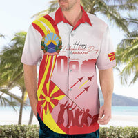Macedonia Independence Day Hawaiian Shirt Den na nezavisnosta - Wonder Print Shop