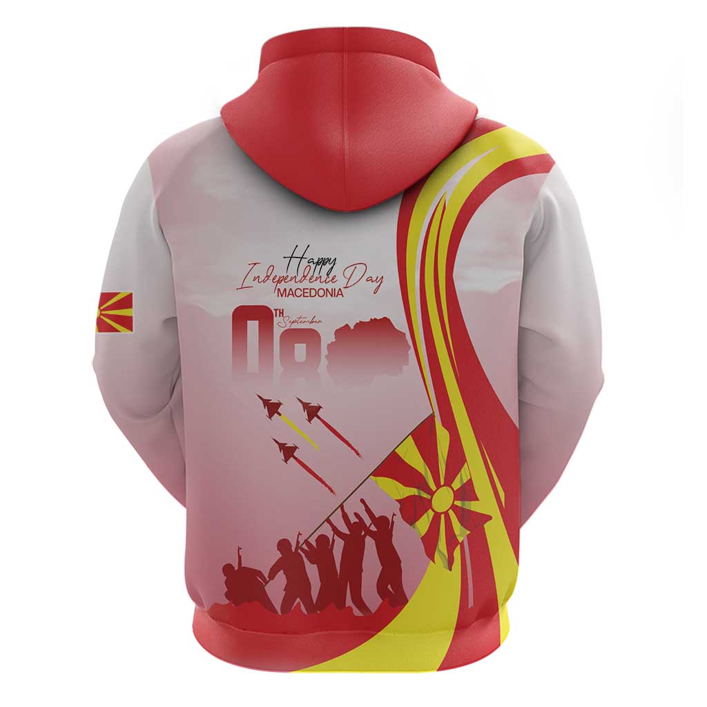 Macedonia Independence Day Hoodie Den na nezavisnosta - Wonder Print Shop