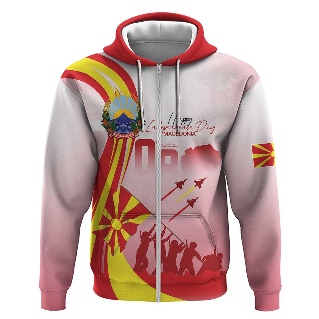 Macedonia Independence Day Hoodie Den na nezavisnosta - Wonder Print Shop