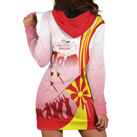 Macedonia Independence Day Hoodie Dress Den na nezavisnosta - Wonder Print Shop
