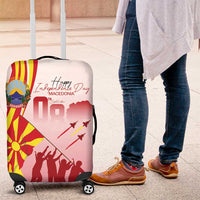 Macedonia Independence Day Luggage Cover Den na nezavisnosta - Wonder Print Shop