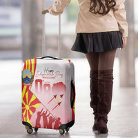 Macedonia Independence Day Luggage Cover Den na nezavisnosta - Wonder Print Shop