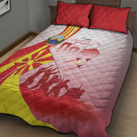 Macedonia Independence Day Quilt Bed Set Den na nezavisnosta - Wonder Print Shop
