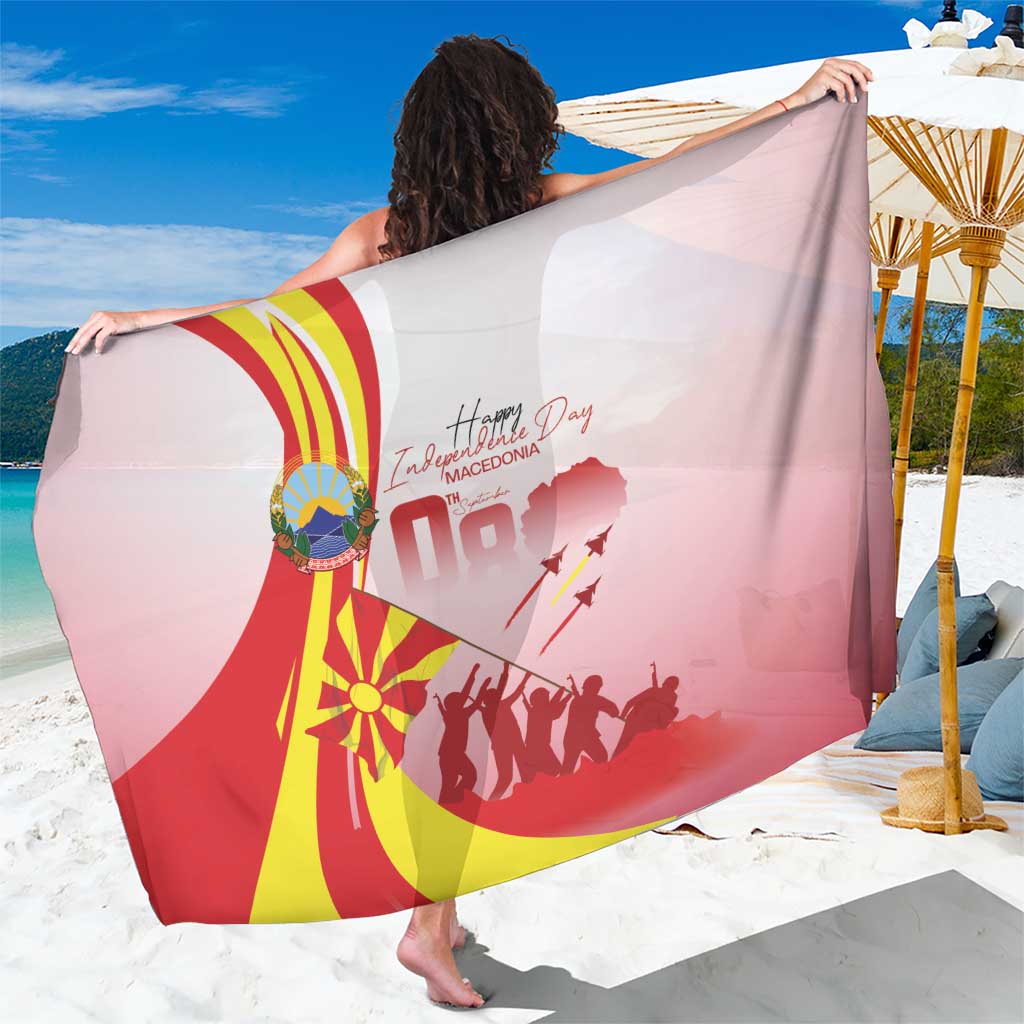 Macedonia Independence Day Sarong Den na nezavisnosta - Wonder Print Shop