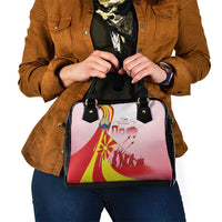 Macedonia Independence Day Shoulder Handbag Den na nezavisnosta - Wonder Print Shop