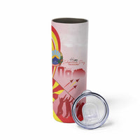 Macedonia Independence Day Skinny Tumbler Den na nezavisnosta - Wonder Print Shop