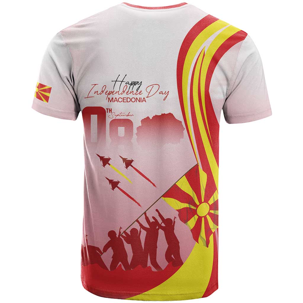 Macedonia Independence Day T Shirt Den na nezavisnosta - Wonder Print Shop