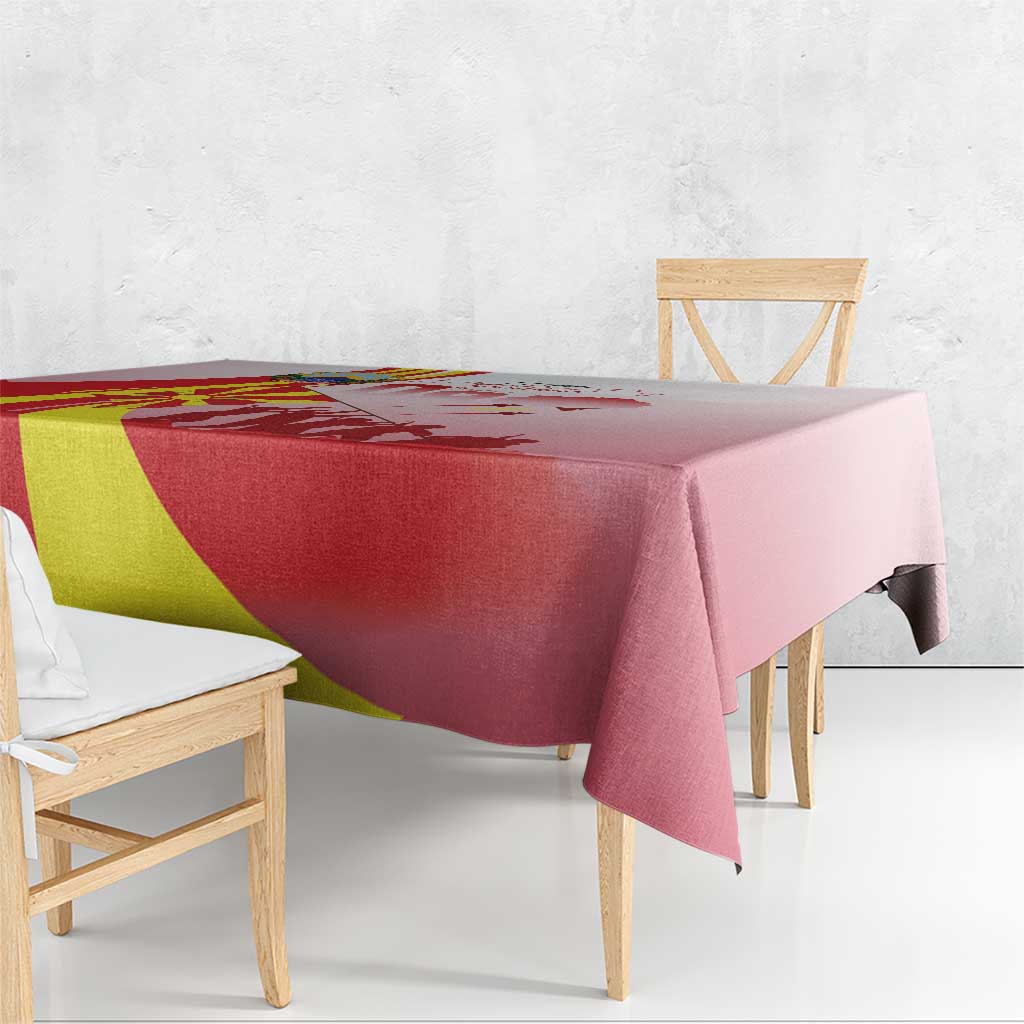 Macedonia Independence Day Tablecloth Den na nezavisnosta - Wonder Print Shop