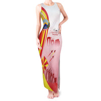 Macedonia Independence Day Tank Maxi Dress Den na nezavisnosta - Wonder Print Shop