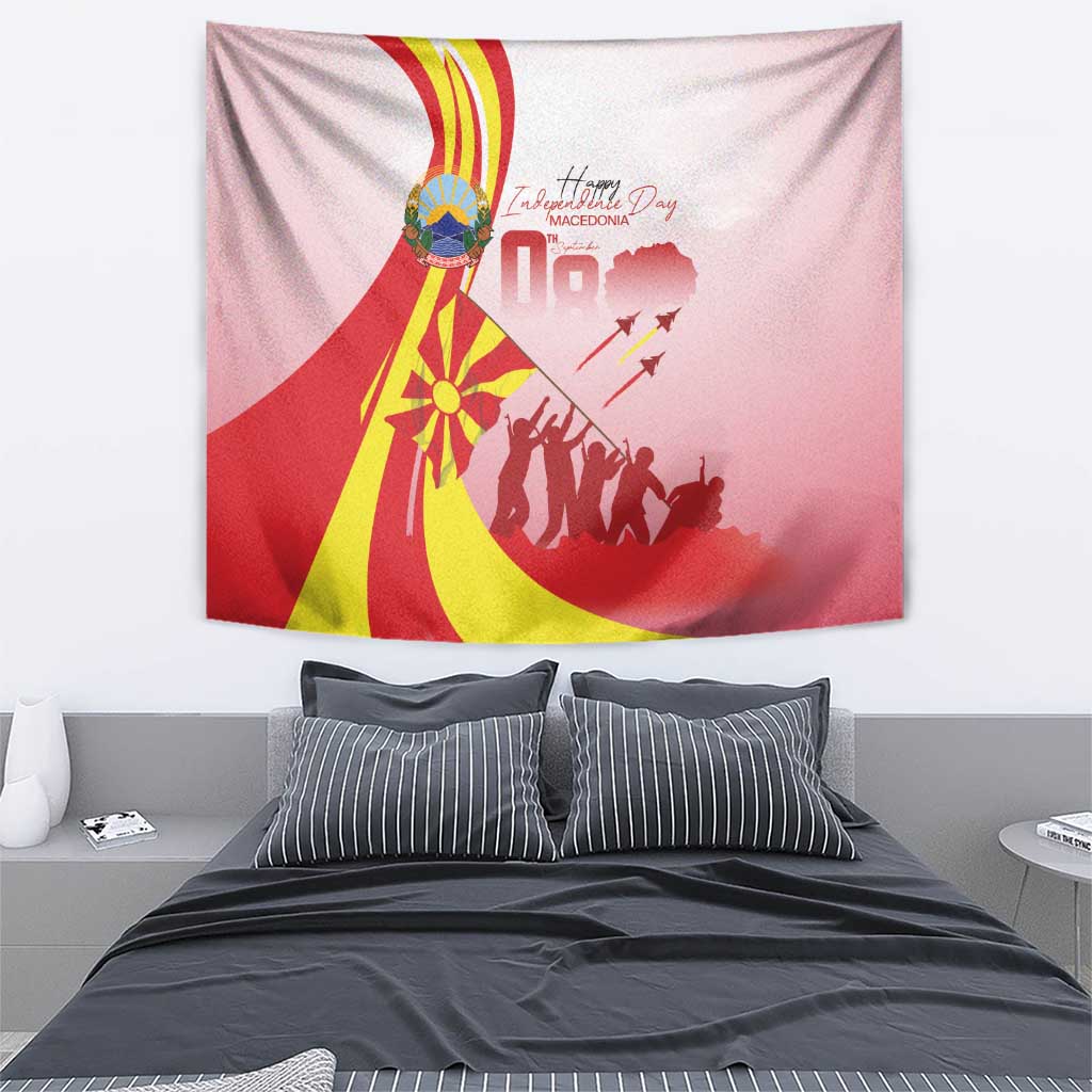 Macedonia Independence Day Tapestry Den na nezavisnosta - Wonder Print Shop