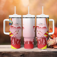 Macedonia Independence Day Tumbler With Handle Den na nezavisnosta - Wonder Print Shop