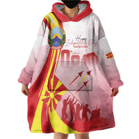 Macedonia Independence Day Wearable Blanket Hoodie Den na nezavisnosta - Wonder Print Shop