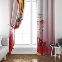 Macedonia Independence Day Window Curtain Den na nezavisnosta - Wonder Print Shop
