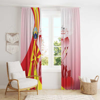 Macedonia Independence Day Window Curtain Den na nezavisnosta - Wonder Print Shop
