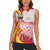 Macedonia Independence Day Women Sleeveless Polo Shirt Den na nezavisnosta - Wonder Print Shop